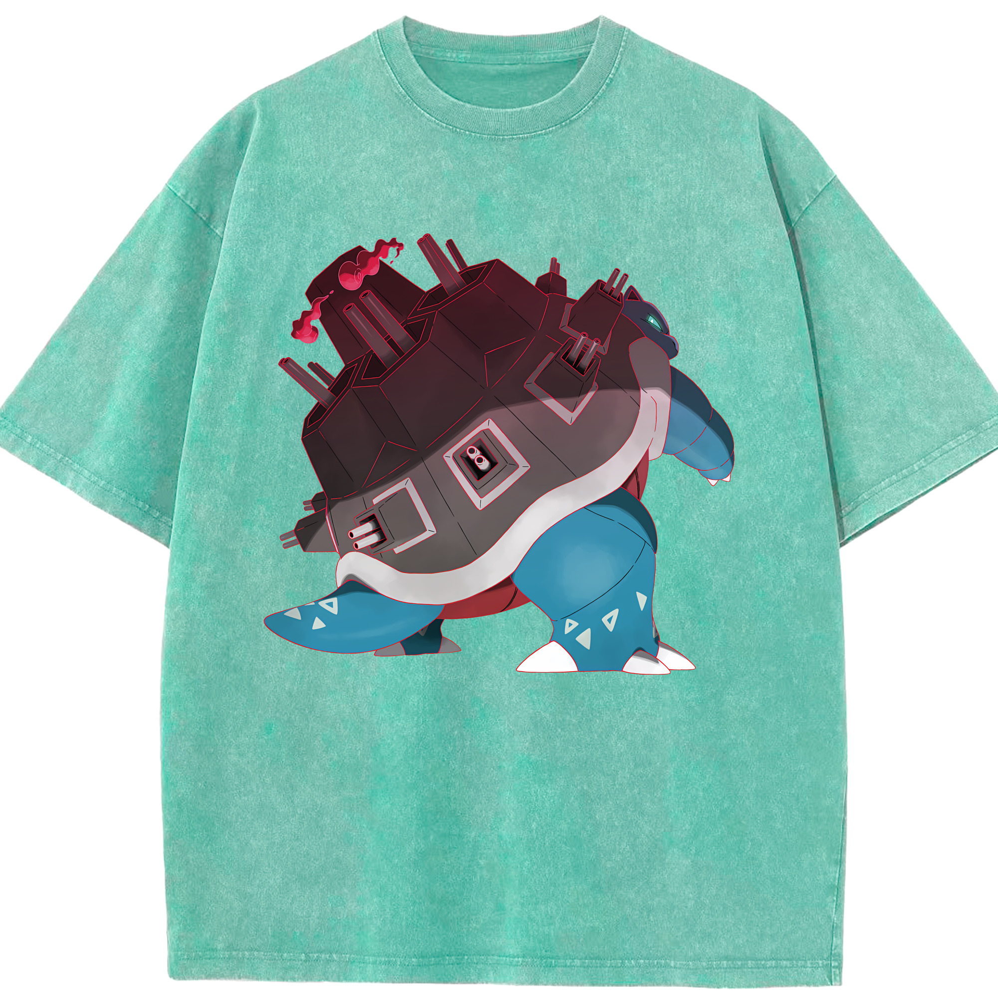 （画像用） ポケットモンスター Pokémon 綿100% ヴィンテージ風 半袖Tシャツ（フロントプリント）